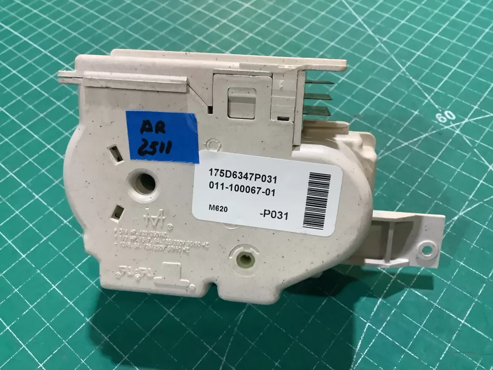GE Hotpoint 175D6347P031 011 100067 01 Washer Timer AZ230261 | AR2511