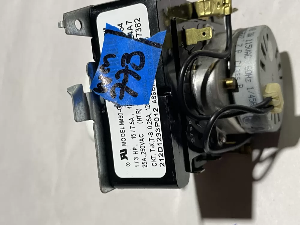 GE 212D1233P012 WE4M364 Dryer Timer AZ149133 | Wm773