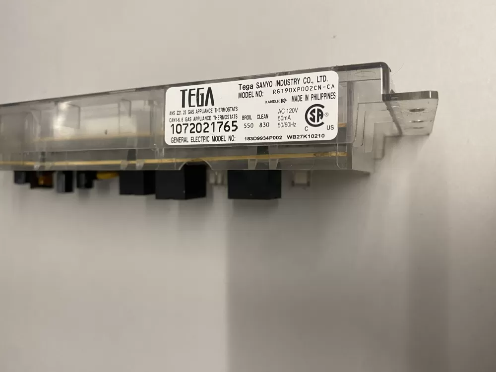 GE 183D9934P002 Wb27k10210 Range Oven Control Board AZ227374 | BK1928