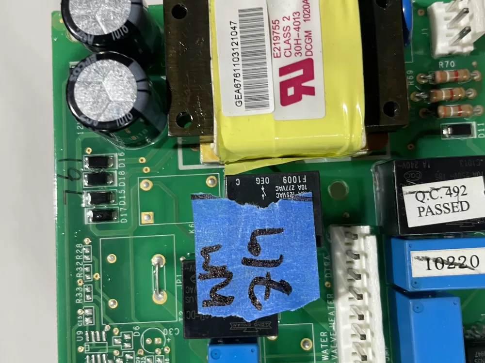 GE EBX1130P001 Dishwasher Control Board AZ149385 | Wm719