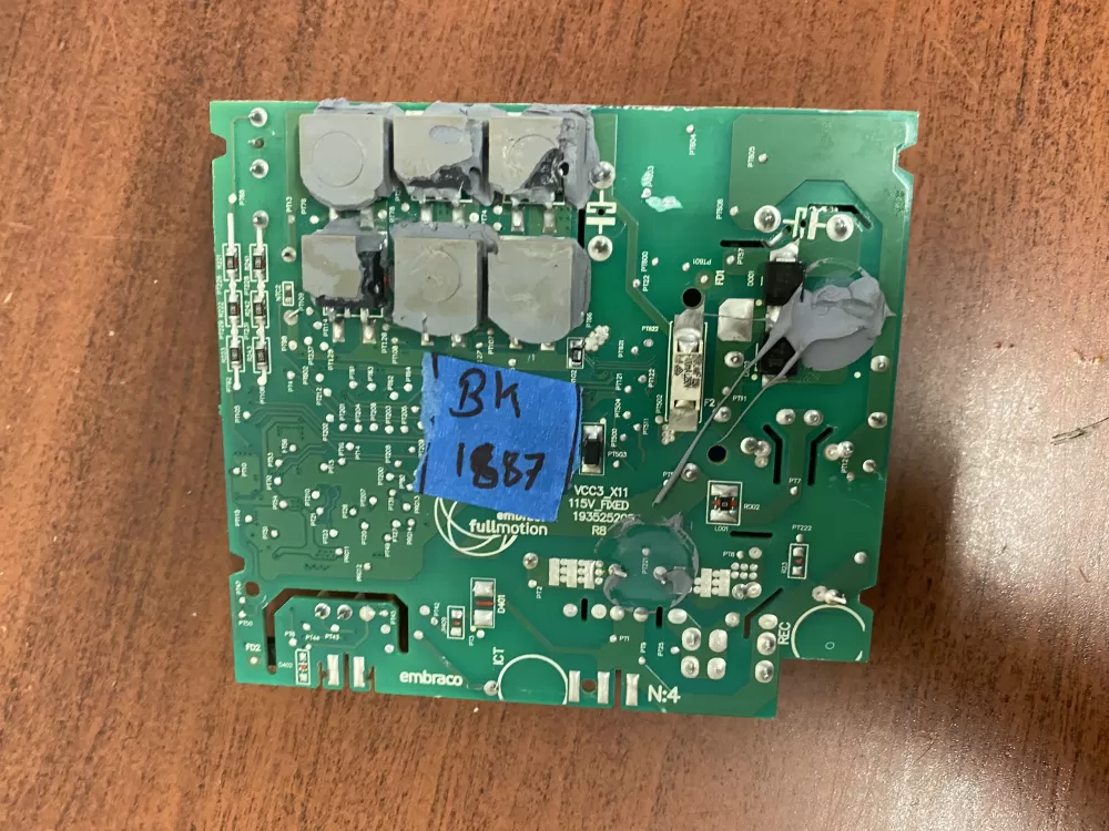 Frigidaire Refrigerator Control Board Vcc3 1156 18 AZ53928 | BK1887