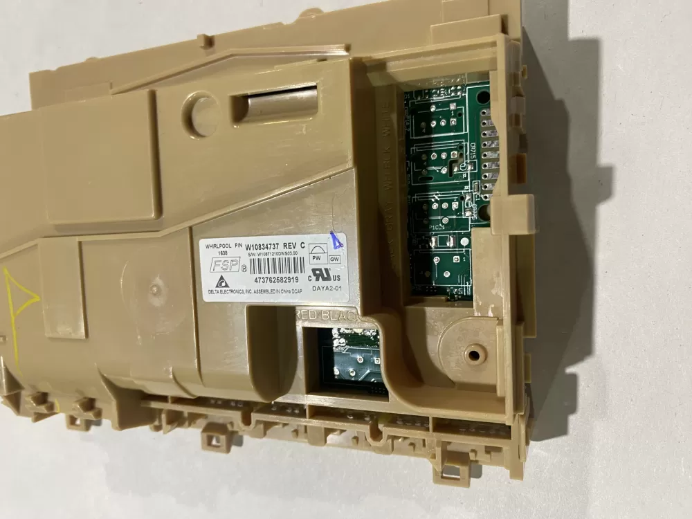 Whirlpool W10834737 W10876146 Dishwasher Control Board C AZ151428 | BK2072