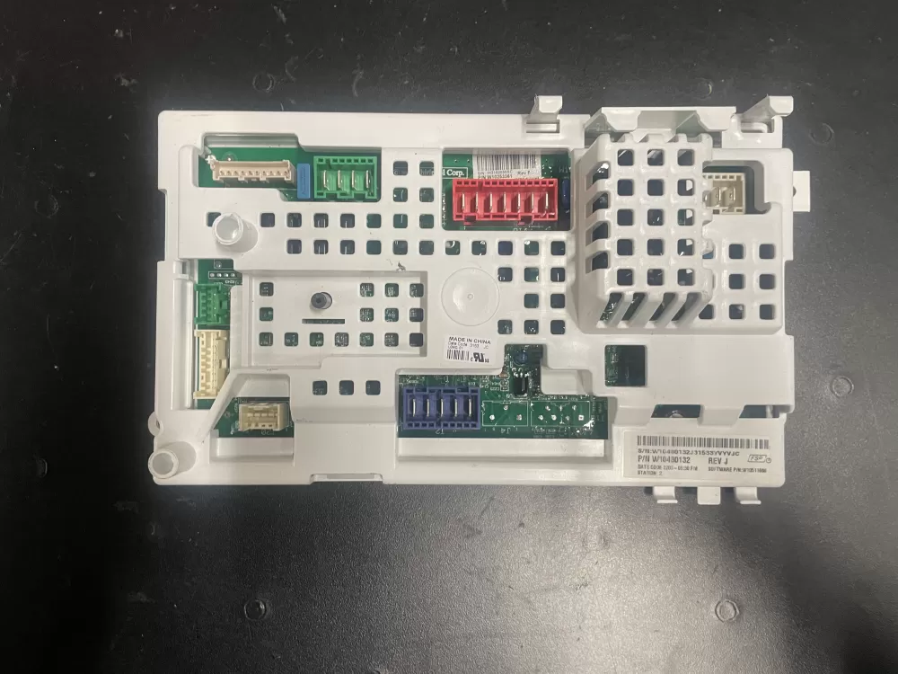 Maytag W10445345 W10480132 PS3653304 W10480132 J Washer Control Board