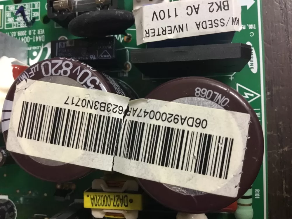 Samsung DA41-00614F DA92-00047A Refrigerator Control Board AZ15639 | NR6