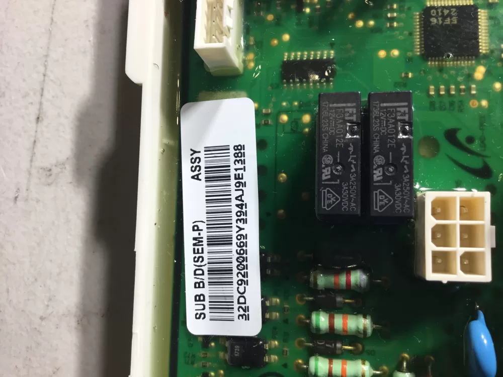 Samsung DC92-01596B DC92-01606B Dryer Control Board AZ42561 | NR1731