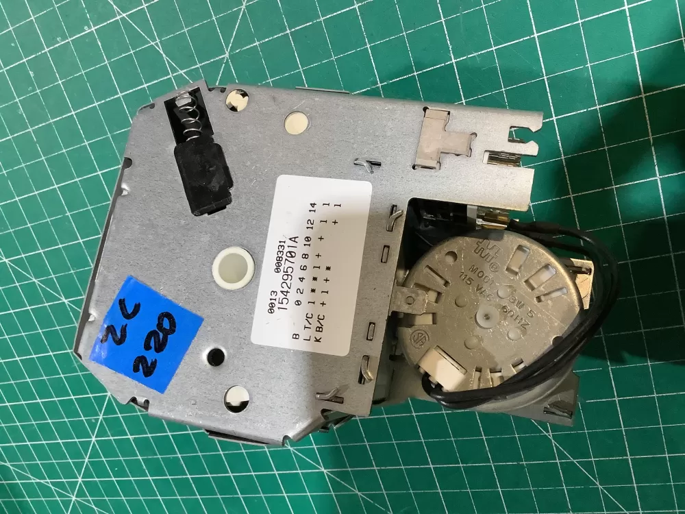 Frigidaire 154295701A Amana Dishwasher Timer Part # AZ162666 | ZC220