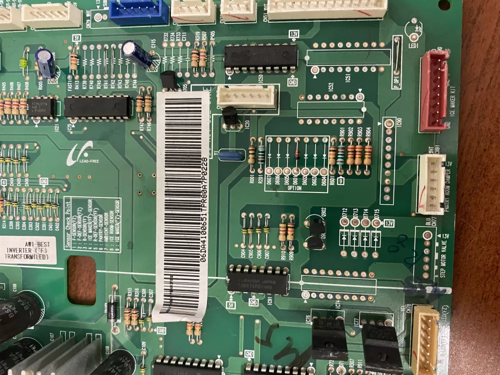 Samsung DA41-00651T Refrigerator Control Board AZ35648 | BK433