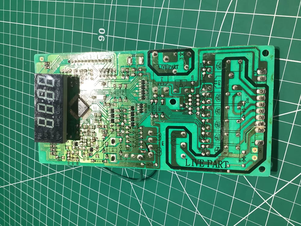 LG 6870W1A497B Microwave Control Board AZ165208 | AR2545