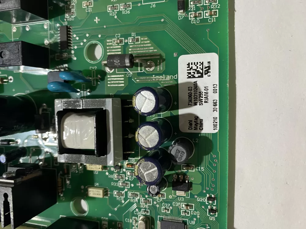 Whirlpool 12920721 W10310240A Refrigerator Control Board AZ195548 | BK88