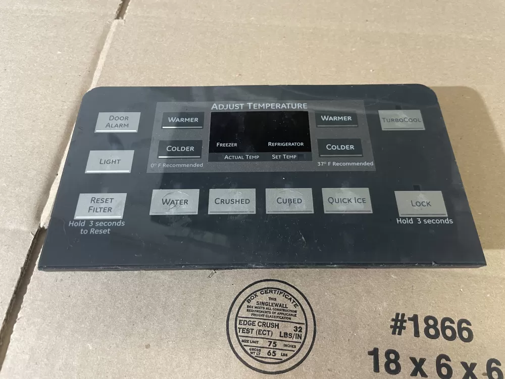 GE 200D7355G049 WR55X10779 Refrigerator Dispenser Control Board AZ96076 | Wm1889