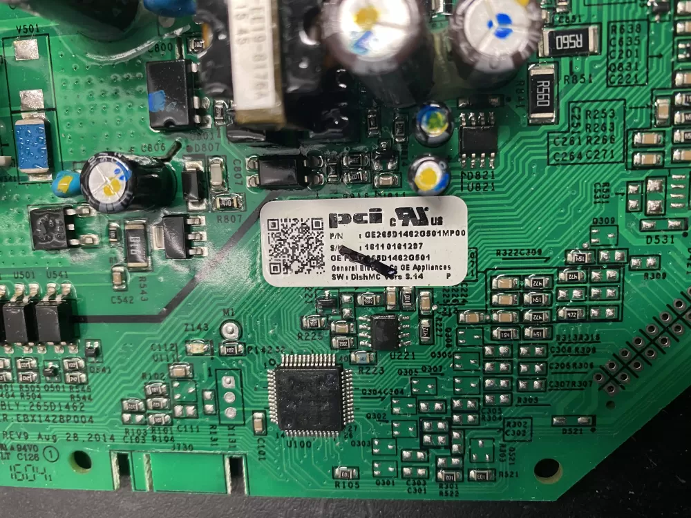 GE 265D1462G502 WD21X24900 PD00053517 WD21X23096 WD21X23717 WD21X24117 WD21X24798 AP6890957 PS12726419 EAP12726419 GE265D1462G501MP00 265D1462G503 Dishwasher Control Board