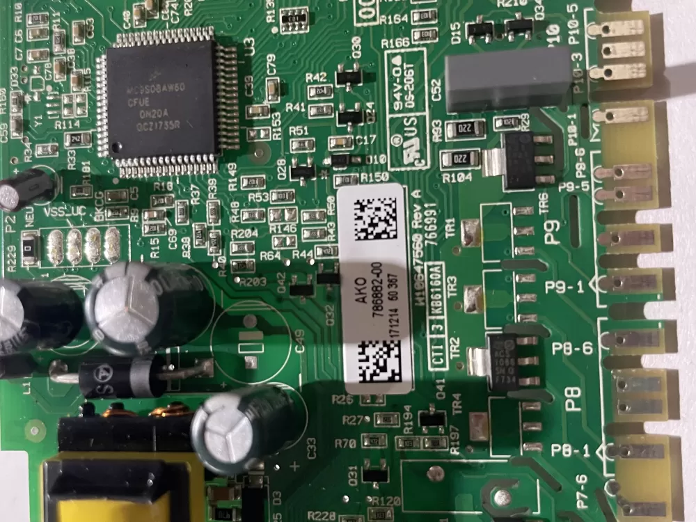 Whirlpool W11100742 W11177740 Dishwasher Control Board AZ191532 | Wm1600