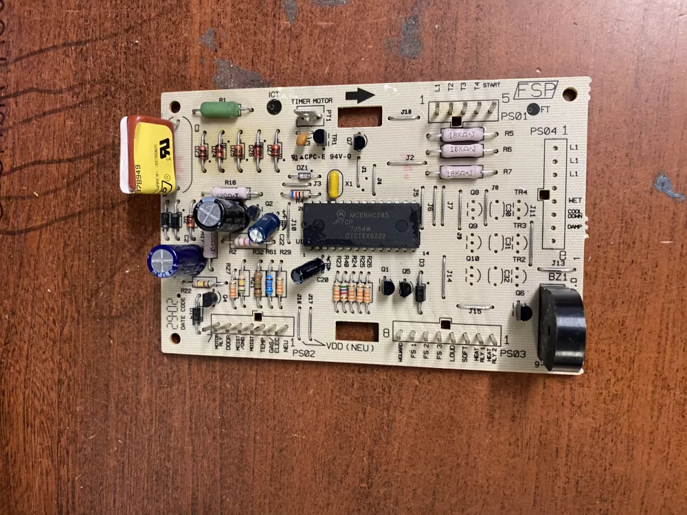 Whirlpool  Kenmore WPW10116565  AP6015194  W10116565  3976594  3976617  3976617R  3976632  3978922  3978949  3978954  3978954R  8545904  8546229  8546229R Dryer Control Board