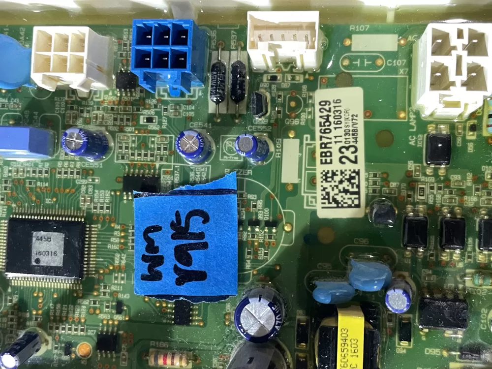 LG EBR76542923 Dryer Control Board AZ205195 | Wmv915