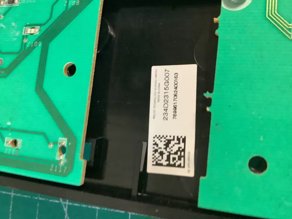GE 234D2315G007 234D2164G004 Washer Control Board AZ226246 | NRV855