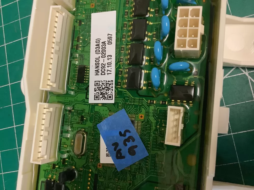 Samsung Washer Main Board DC92-02003A AZ213732 | ARV935