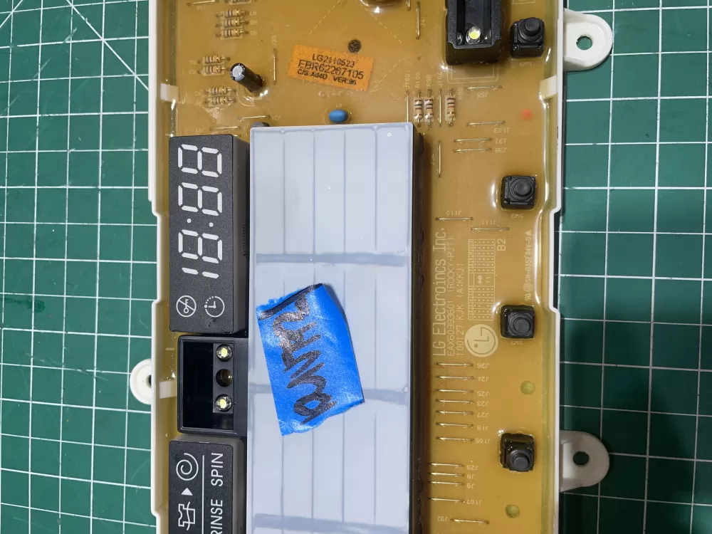 LG EBR62267105 EBR62267102 EAX60993601 Washer Control Board AZ153190 | KMV792