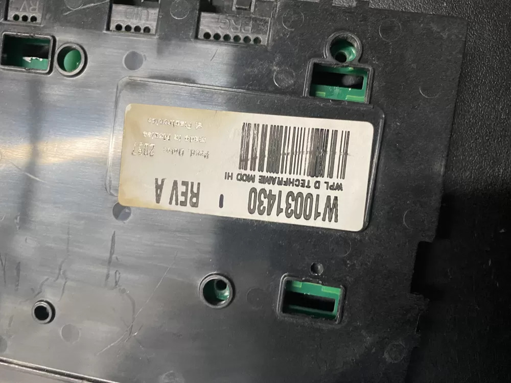 Whirlpool Kenmore W10031430 LMUI 01 LMUI 02 Dryer Control Board AZ18702 | BK750