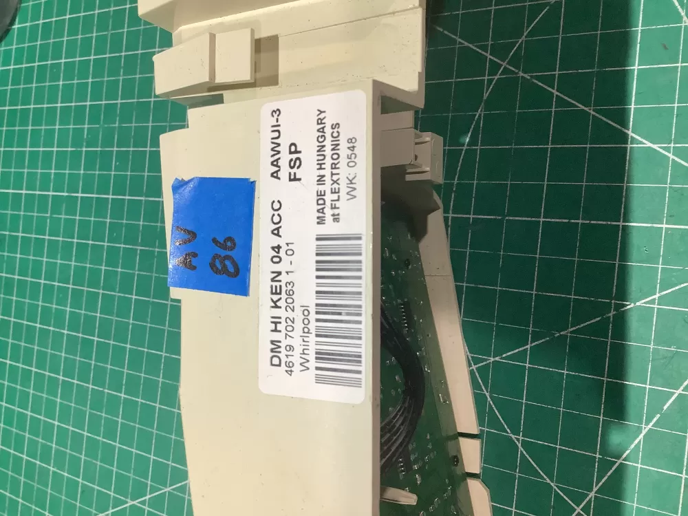 Whirlpool WP8182996 461970220631-01 Washer Control Board AZ185706 | AV86