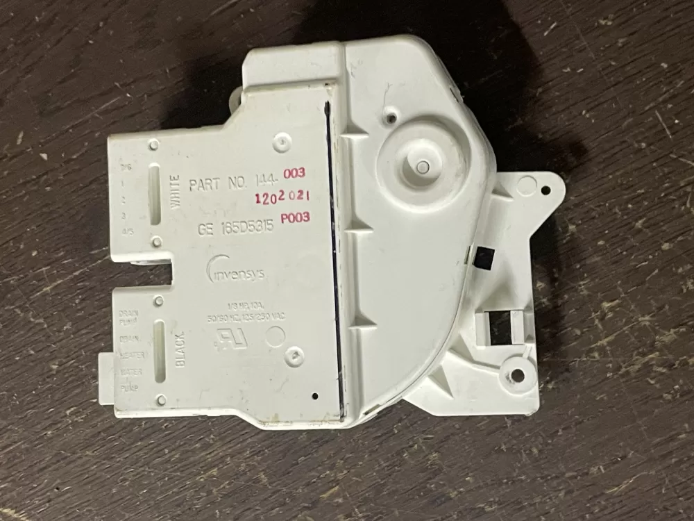 GE  Hotpoint 165D5315P001 Dishwasher Timer