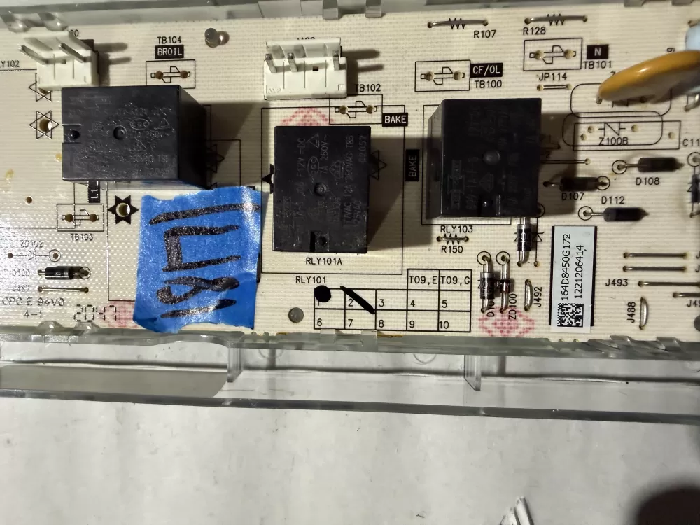 GE 164D8450G172 Range Control Board Oven AZ225534 | KM1817