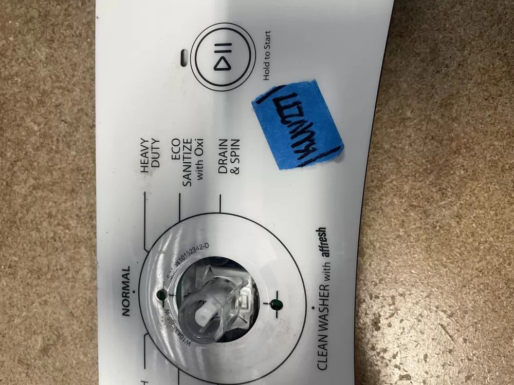Whirlpool AP6024018 W10433082 W10750475 Washer Control Panel AZ24523 | KMV277