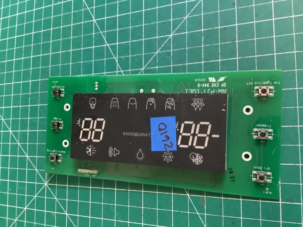 Samsung DA41-00475C Refrigerator Control Board AZ170605 | NR2610