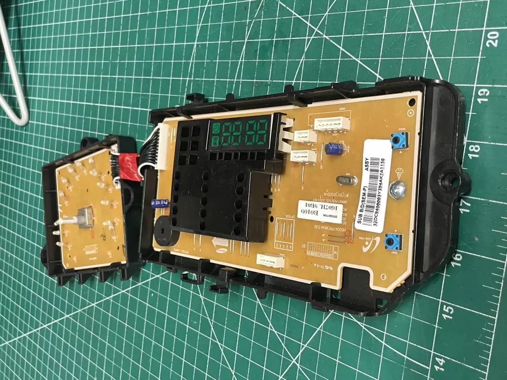 Samsung DC92-01607H DC9201607H Dryer Control Board Interface