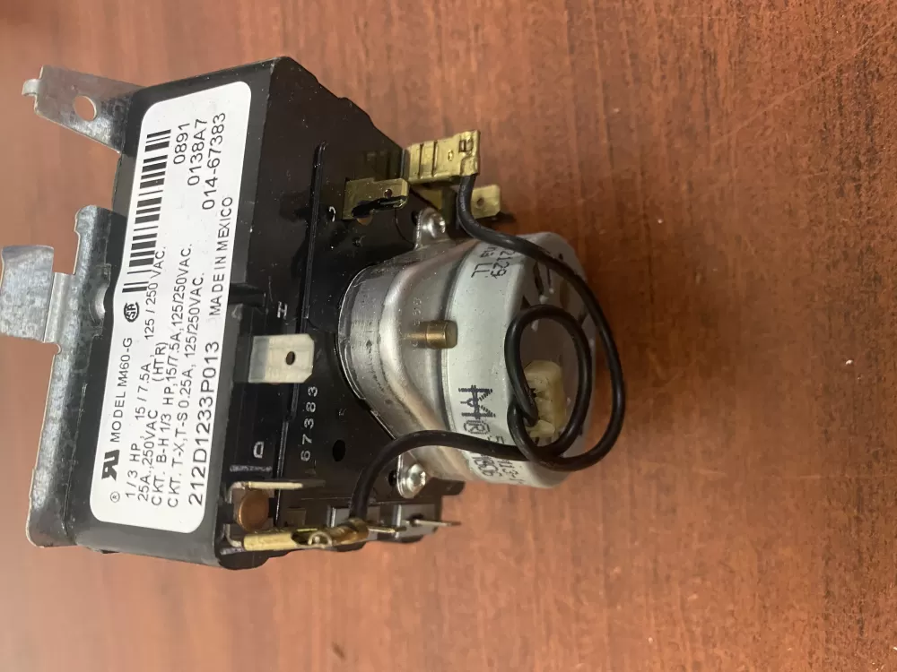 GE 212D1233P013 WE4M365 Dryer Timer AZ52927 | BK1851