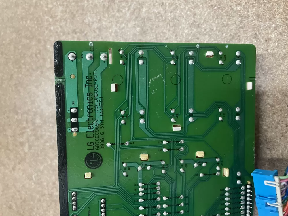 LG Kenmore 6871EC2025U Ebr33640909 Washer Control Board AZ17938 | KMV167
