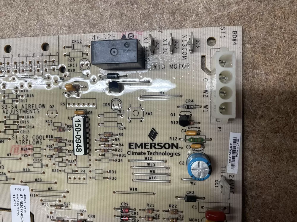 Rheem Air Handler Control Board 47-102077-02-04 156-9735 AZ15651 | KM960