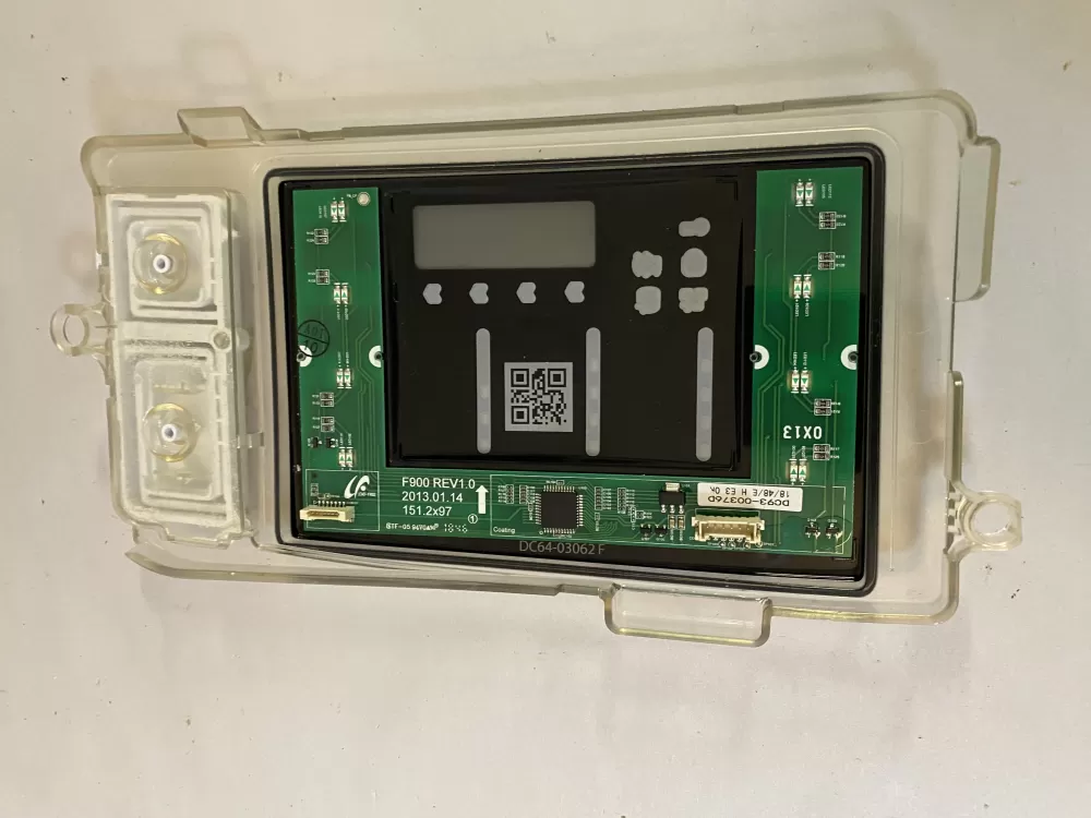 Samsung DC92-01607J DC94-06643A Dryer UI Control Board  AZ120680 | BK2219