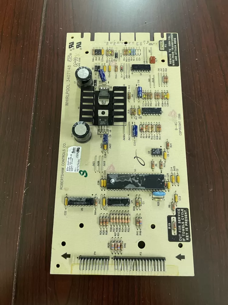 Whirlpool 3407136 3407145 Washer Control Board Commercial AZ66495 | KM1679