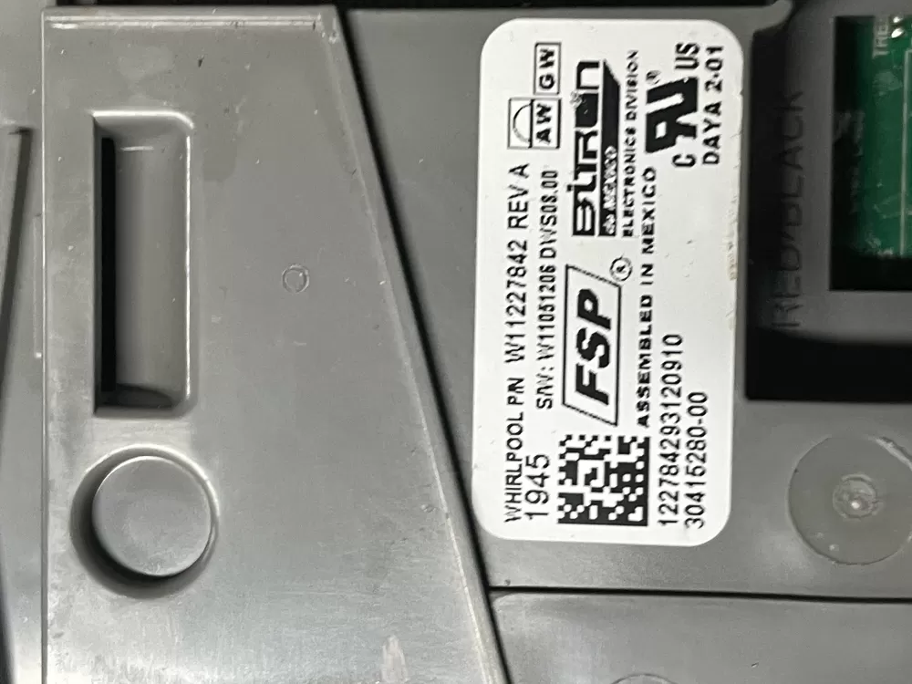 W10904714 W11087207 W11170179 Dishwasher Control Board AZ17765 | WM1256