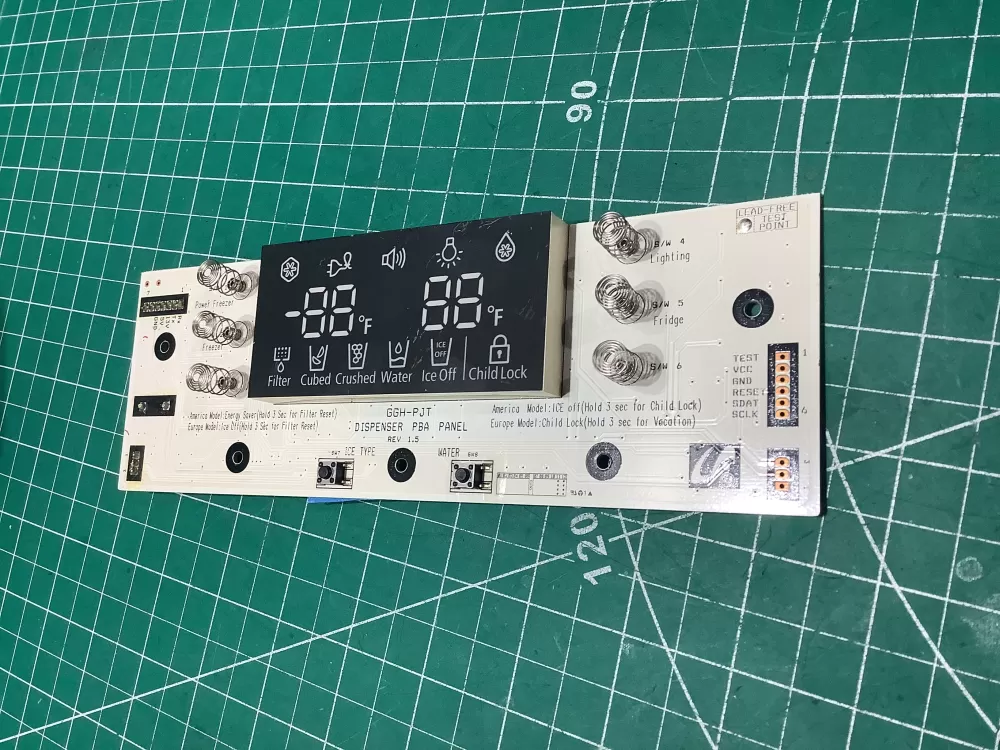 Samsung DA41-00522  DA41-00522A Refrigerator Dispenser Control Board