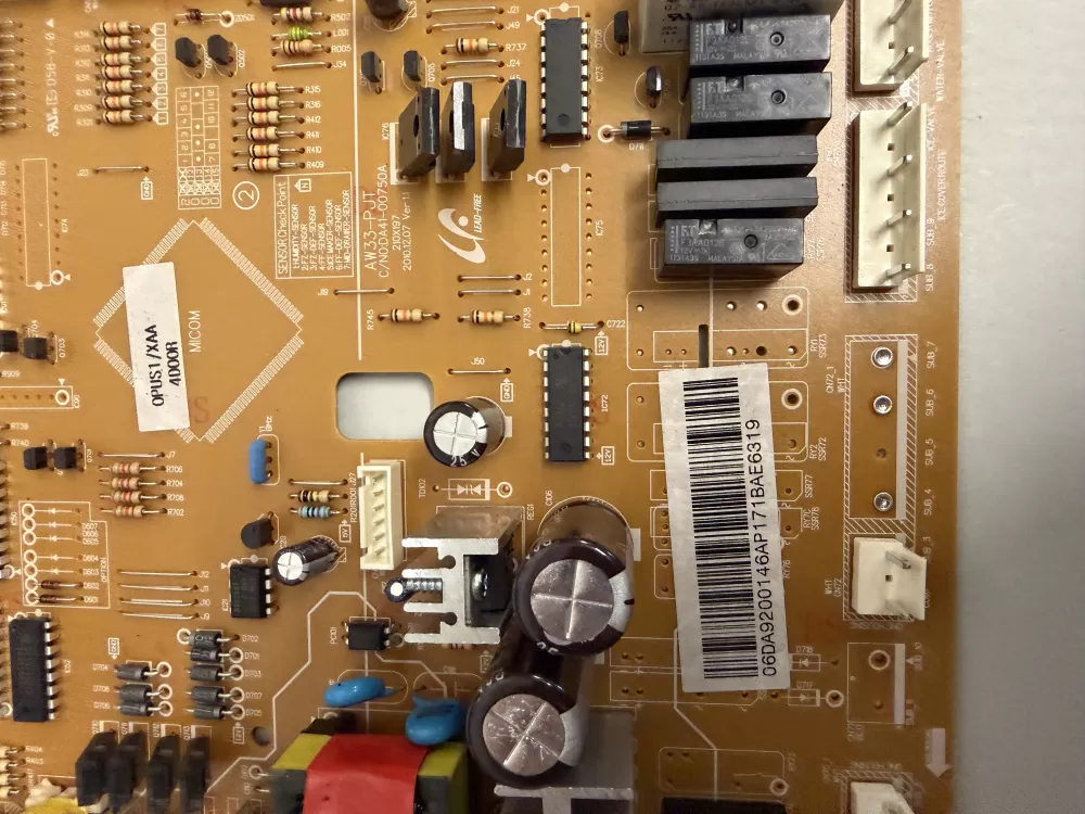 Samsung DA92 00146A Refrigerator Control Board AZ225927 | KM2627