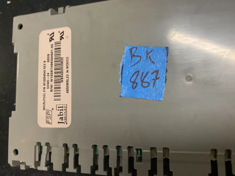 Amana Estate W11202742 PS12349159 Dishwasher Control Board AZ20836 | BK887