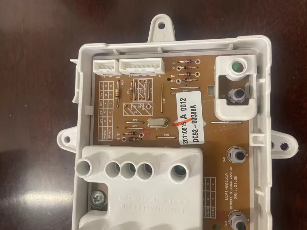 Samsung DC92 00388A DC41 00151A Washer Control Board AZ36878 | KMV318