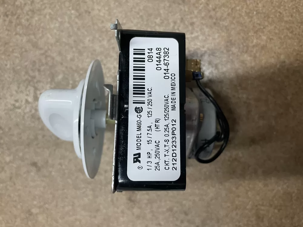 GE 212D1233P012 WE4M364 Dryer Timer