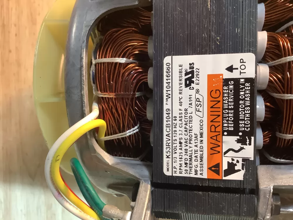 Amana Maytag W10416660 Washer Kitchen Aid Motor AZ210275 | Sl48