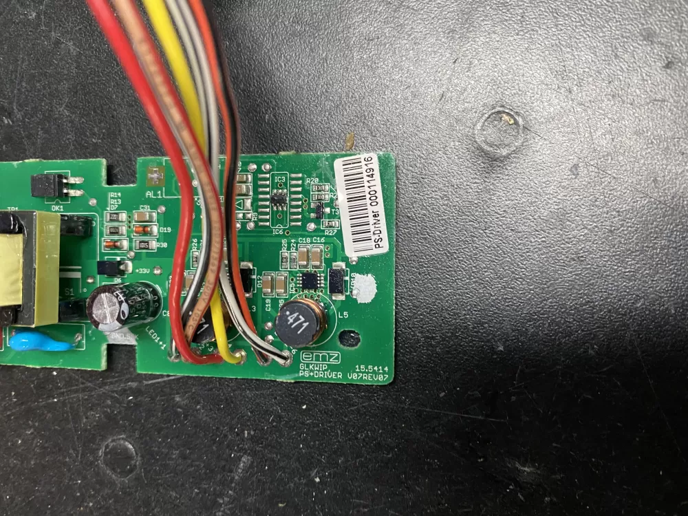 Whirlpool W10306786 Refrigerator LED Inverter Board Box AZ14372 | BK768