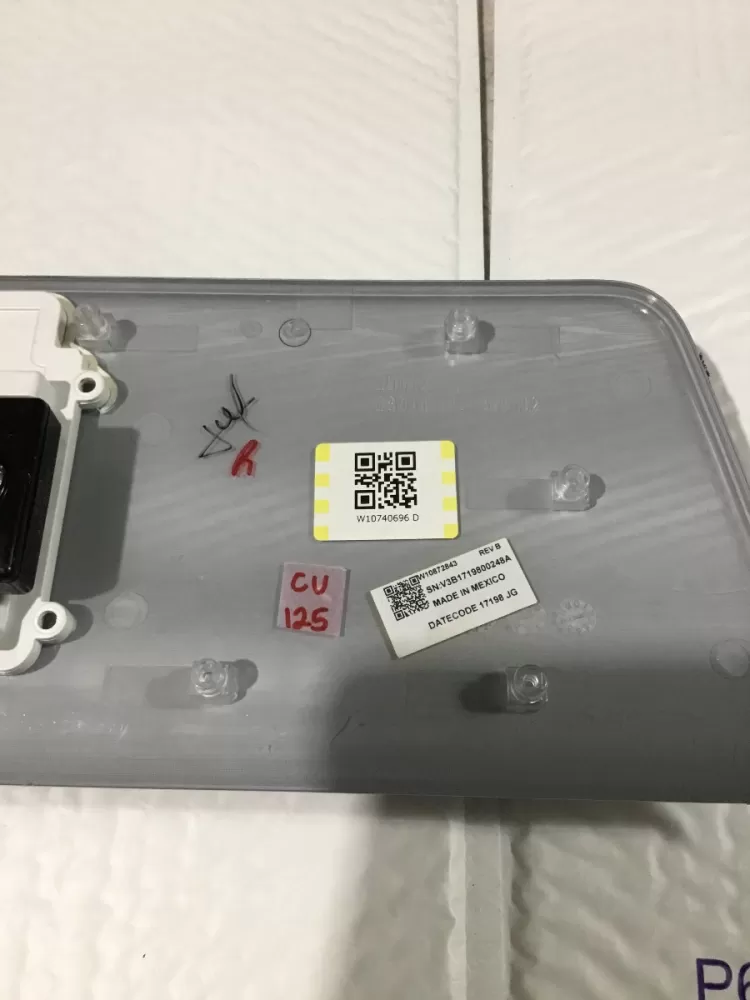 W10872843 Maytag Dryer Fascia