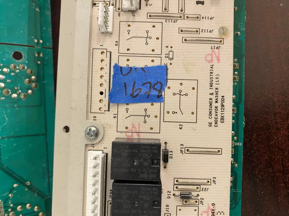 GE 175D5261G035 EBX1129P004 WH12X10508 Washer Control Board AZ32220 | BK1678