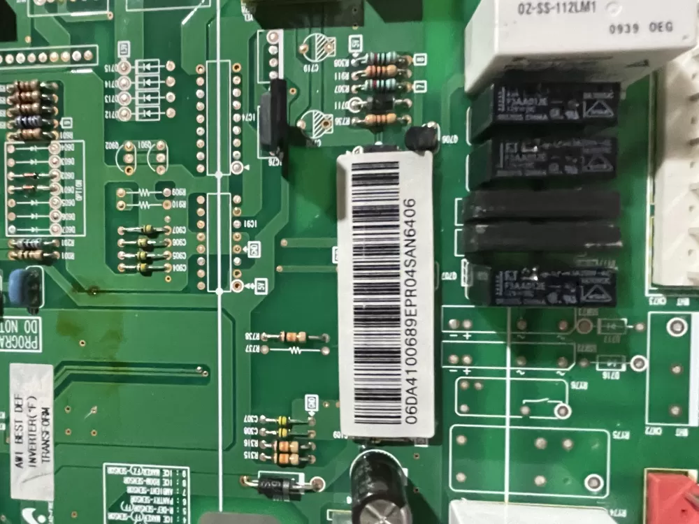 Samsung DA41-00651N Refrigerator Control Board AZ227808 | Wm1898