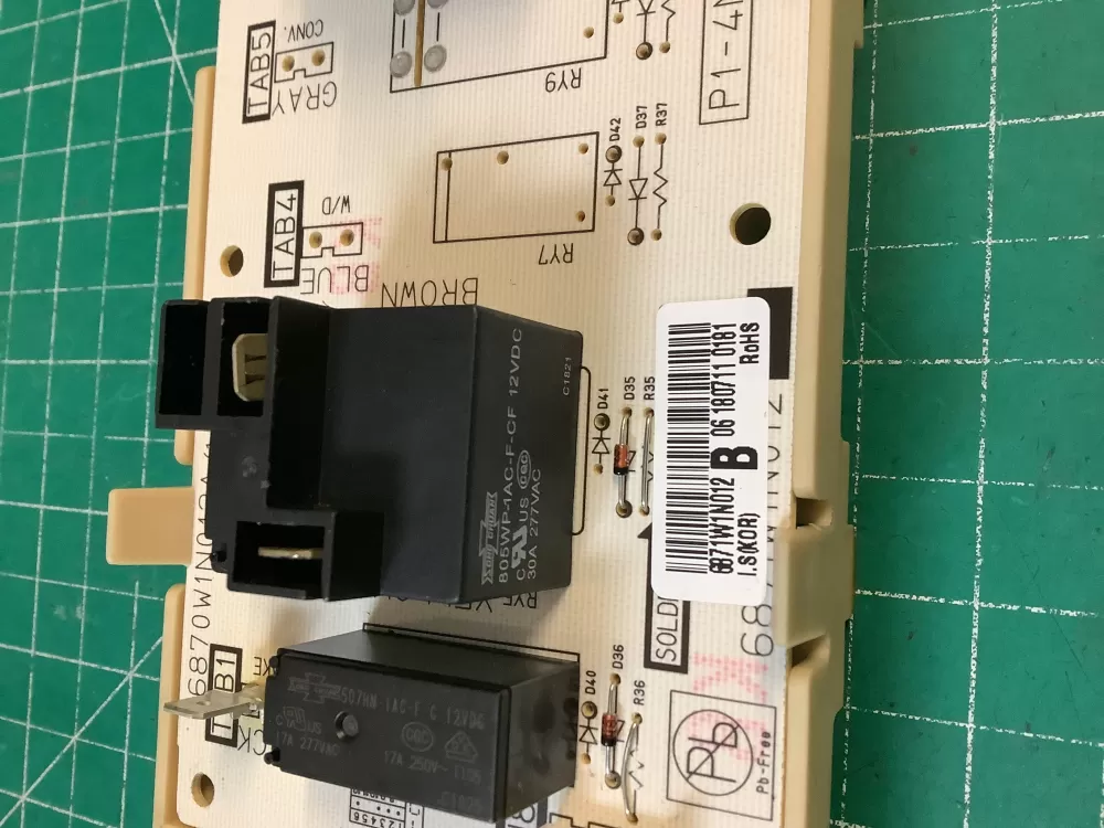 LG 6871W1N012B Range Oven Control Board AZ218867 | NR1954