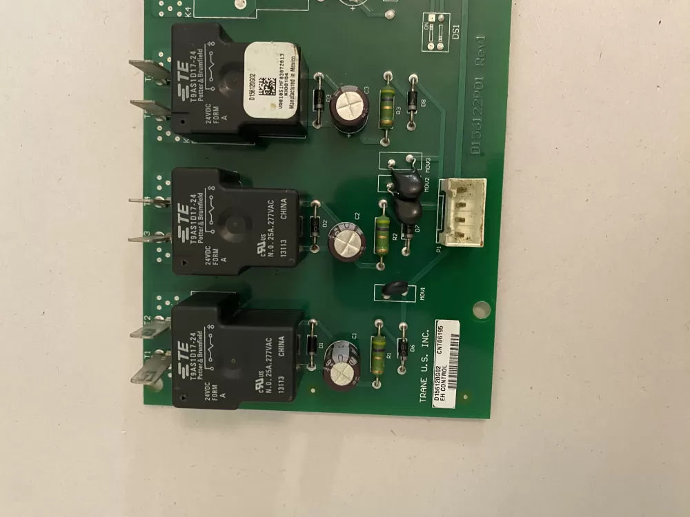 Trane EM Heat Control Board CNT06195 D156120g02 AZ109158 | BK1533