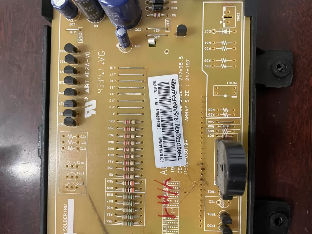 Samsung DE92-03019J Oven Range Control Board AZ51918 | KMV537