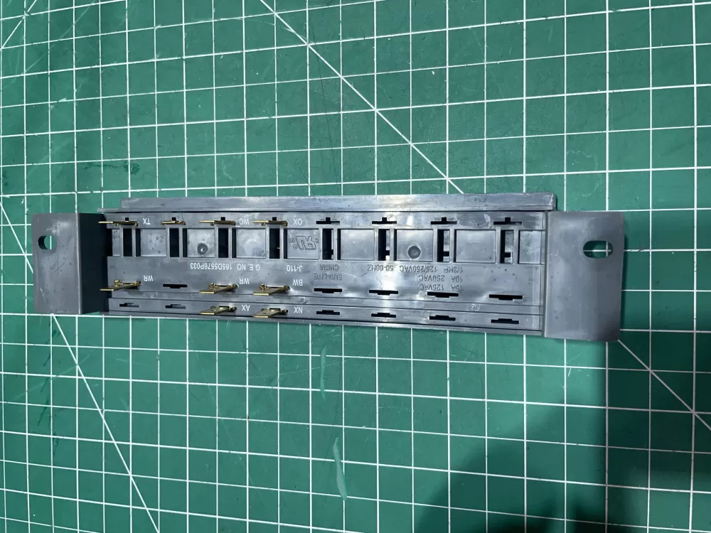 GE Hotpoint 165D5576P033 Dishwasher Button Control Panel AZ153172 | KM1394