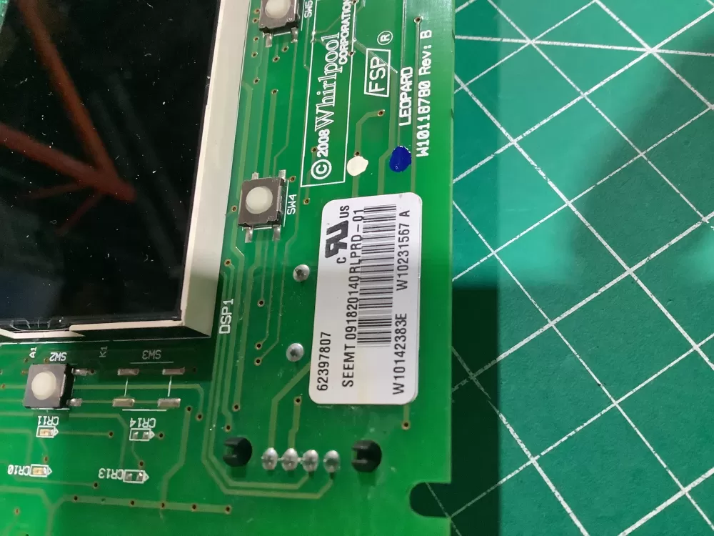 Kenmore 62397807 Refrigerator Control Board AZ143025 | NR2399