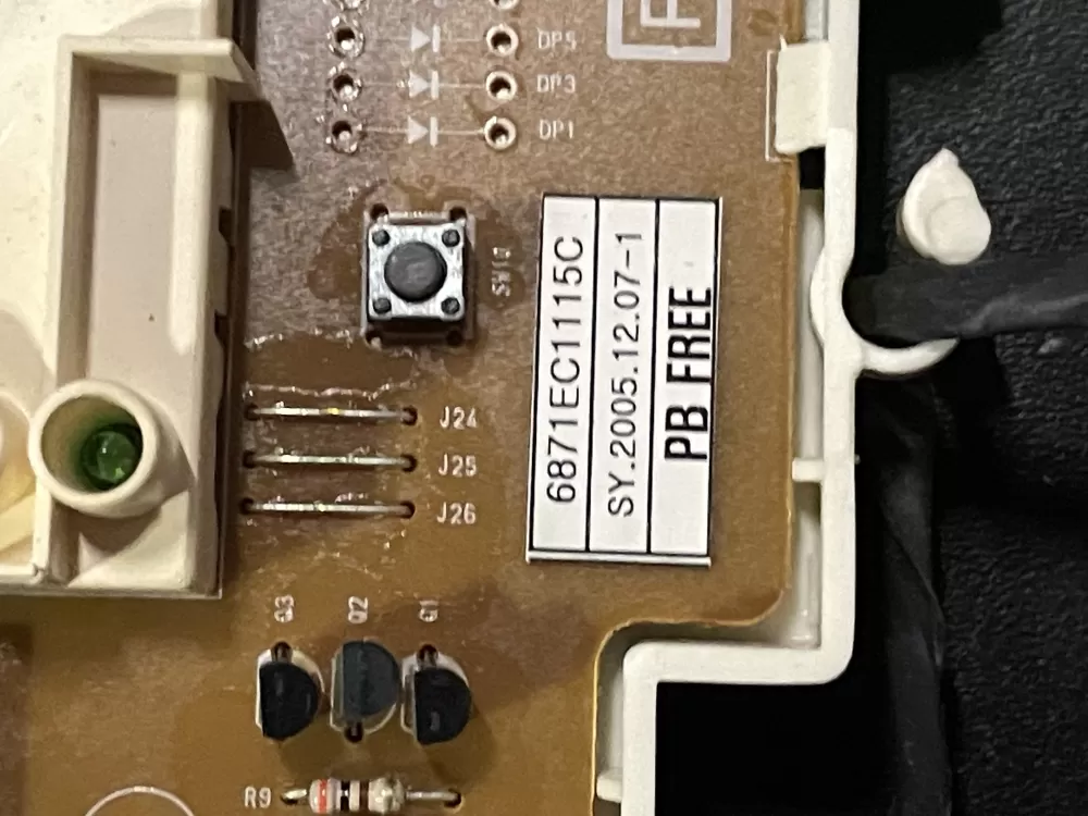 LG 6870EC9129B 6871EC1115C Dryer Control Board AZ26518 | WMV123